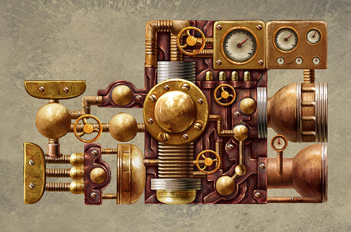 Деталь для карточной игры.