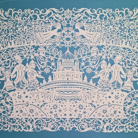 Рождественское кружево