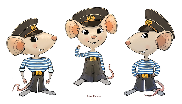 Мышата-подводники