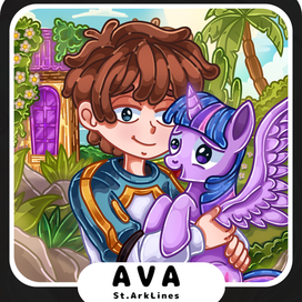 Аватар в стиле ArkLines Draw