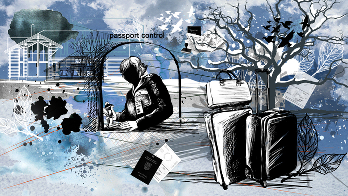 №3 серия иллюстраций для титров теле-сериала