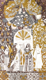 Восточная сказка.Левая часть