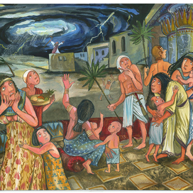 10 казней Египта, Тьма