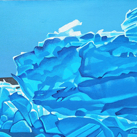Голубой лёд Байкала 2