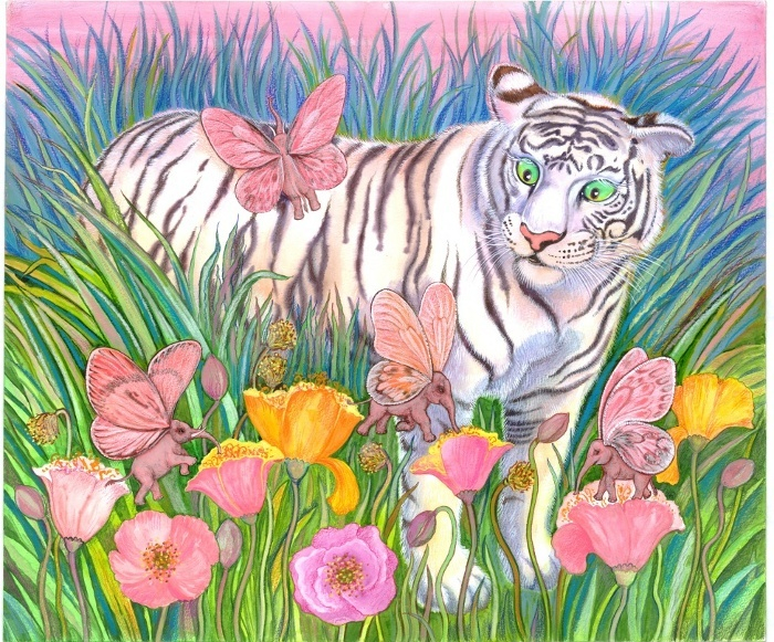 Удивленный тигр