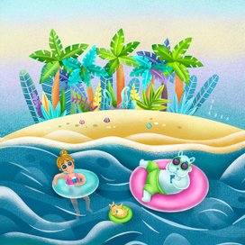 Трио на отдыхе