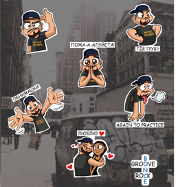 Стикеры человека