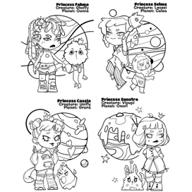 Принцессы 13-16