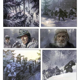 Комикс для декабрьского номера журнала "Военный"