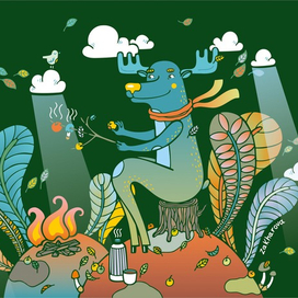 А облакааааа - инопланетные тарелкиии)