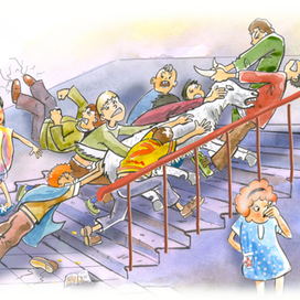 Затаскивание козла в квартиру