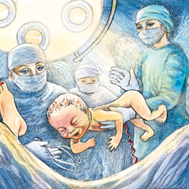 иллюстрация к стихотворению "Баллада о Петровиче"Н.Болотина