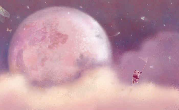 Панди и Луна