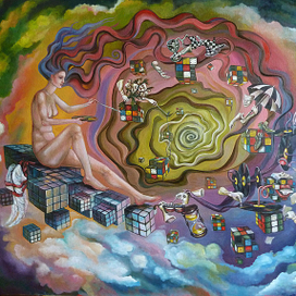 Говорящая с собой