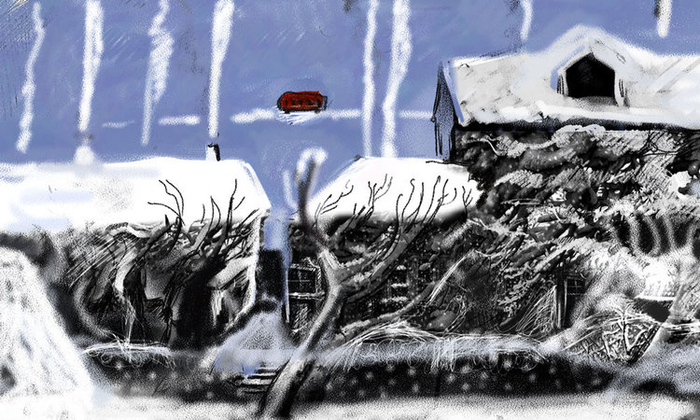 эскиз для игрового фильма 