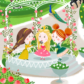 В гостях у принцессы