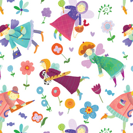 Форзац из бабушек