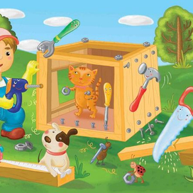 Я строю домик