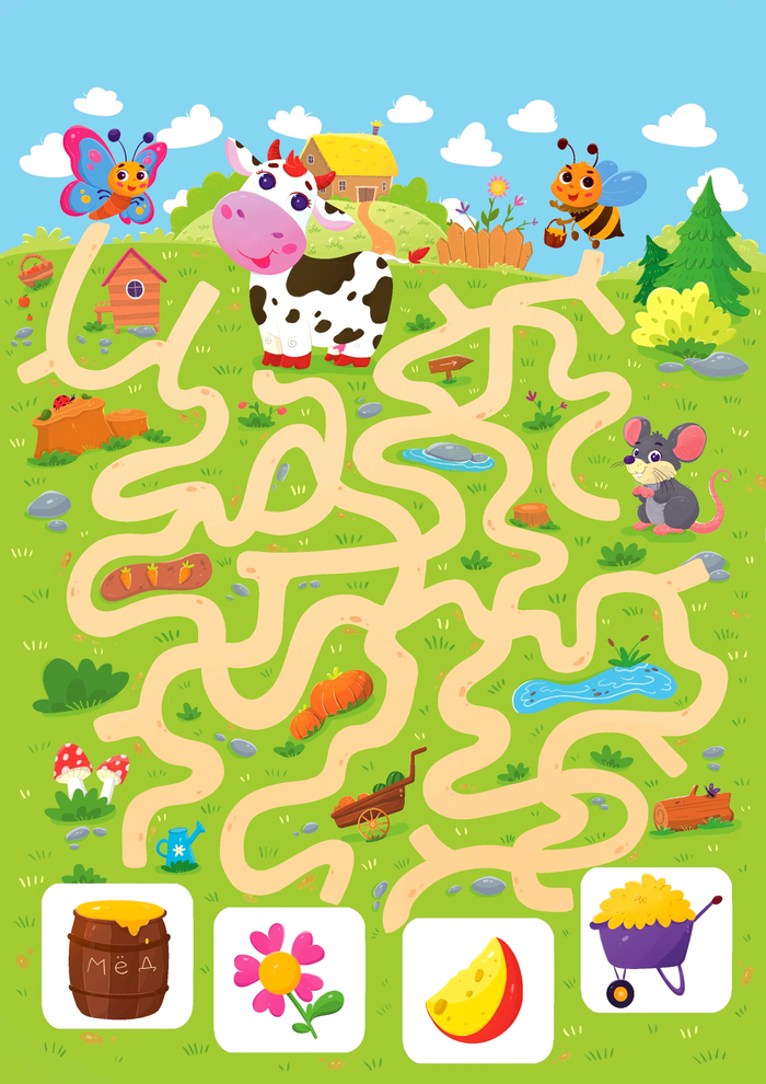 Иллюстрация «Лабиринт Ферма»