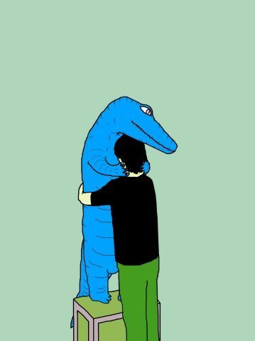 Синий крокодил