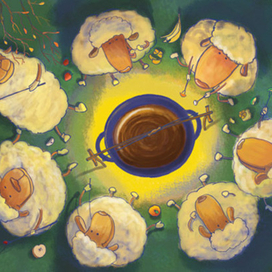 шоколадное фондю