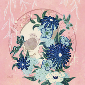 Цветущий череп