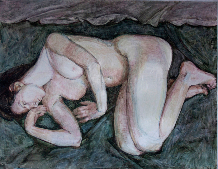 Портрет натурщицы