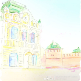 Нижний Новгород | Акварель | Именная сказка про вашего ребёнка | Лес Солнца | Lessolnca.ru