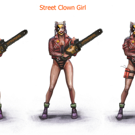 Clown Girl