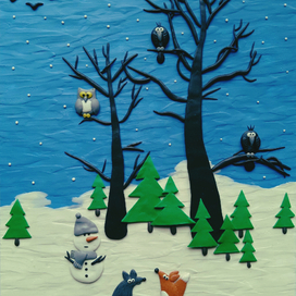 Афиша занятия по пластилиновой живописи