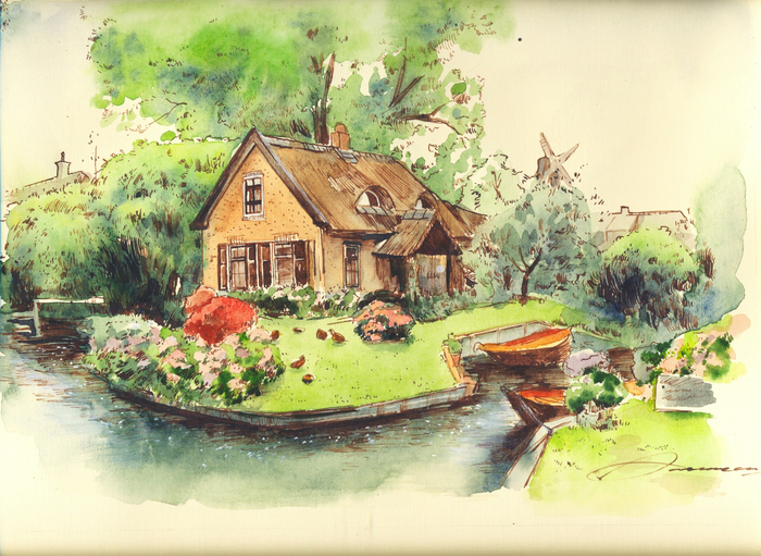 домик у озера