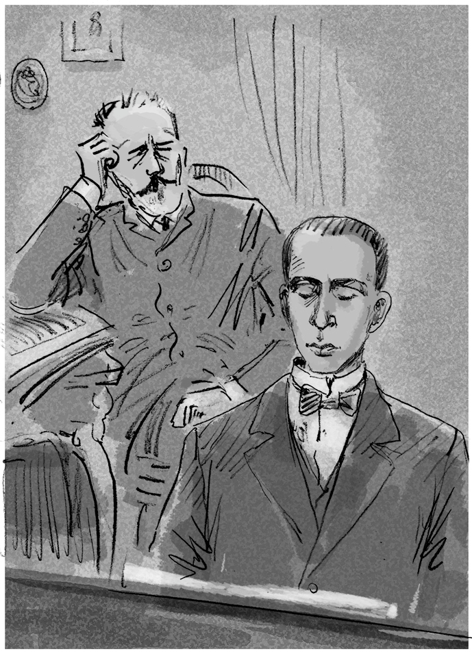 А. Крым. "Благословение" Изд. ДЛ. О последних днях жизни С.В. Рахманинова