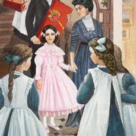 Френсис Бернетт "Маленькая принцесса". Иллюстрация8