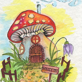 Домик в Грибной деревне