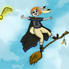 Крольчиха из Рейвенкло. Артмарафон: "Анимаги в Хогвартсе"