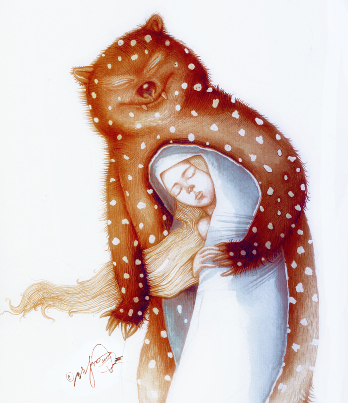 "Masha and the Bear." Sleep.