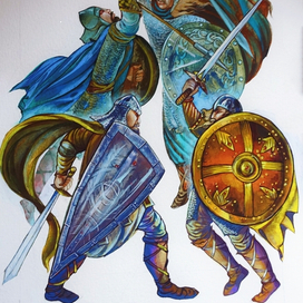 Иллюстрация к книге"Скандинавские легенды"