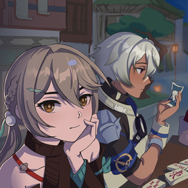 фанарт по стар рейлу