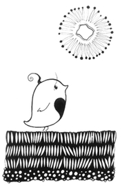 иллюстрация к сказкам.Птичка