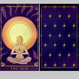 Карта Солнце