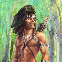 Шаман. Мезолит. Реконструкция.