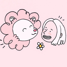 девочка и лев