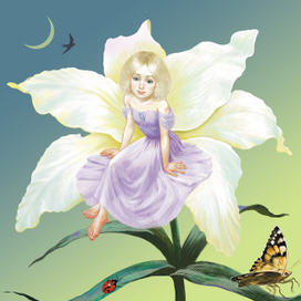 Дюймовочка.