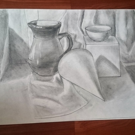 Рисунок с кувшином