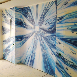 Роспись в спальне