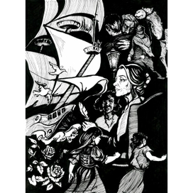 Иллюстрация к книге "Тринадцатая сказка " 