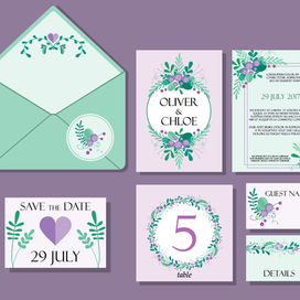 Набор свадебной полиграфии