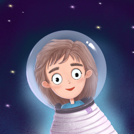 Девочка в космосе