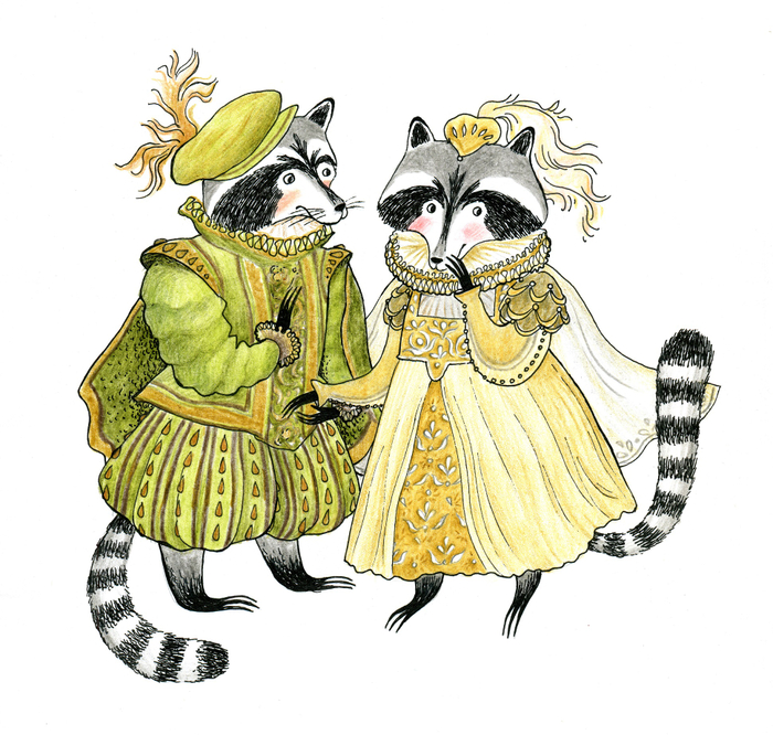 Чета енотов