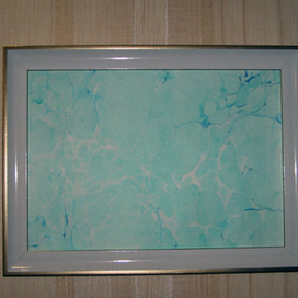 Бирюзовый пейзаж